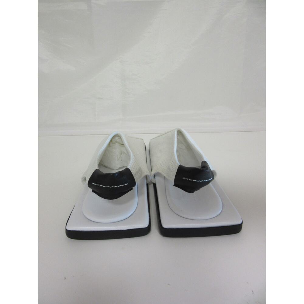 MM6 Maison Margiela White Mesh Slip On Slingback EU37 Italy Flats - Flaw - Picture 8 of 12